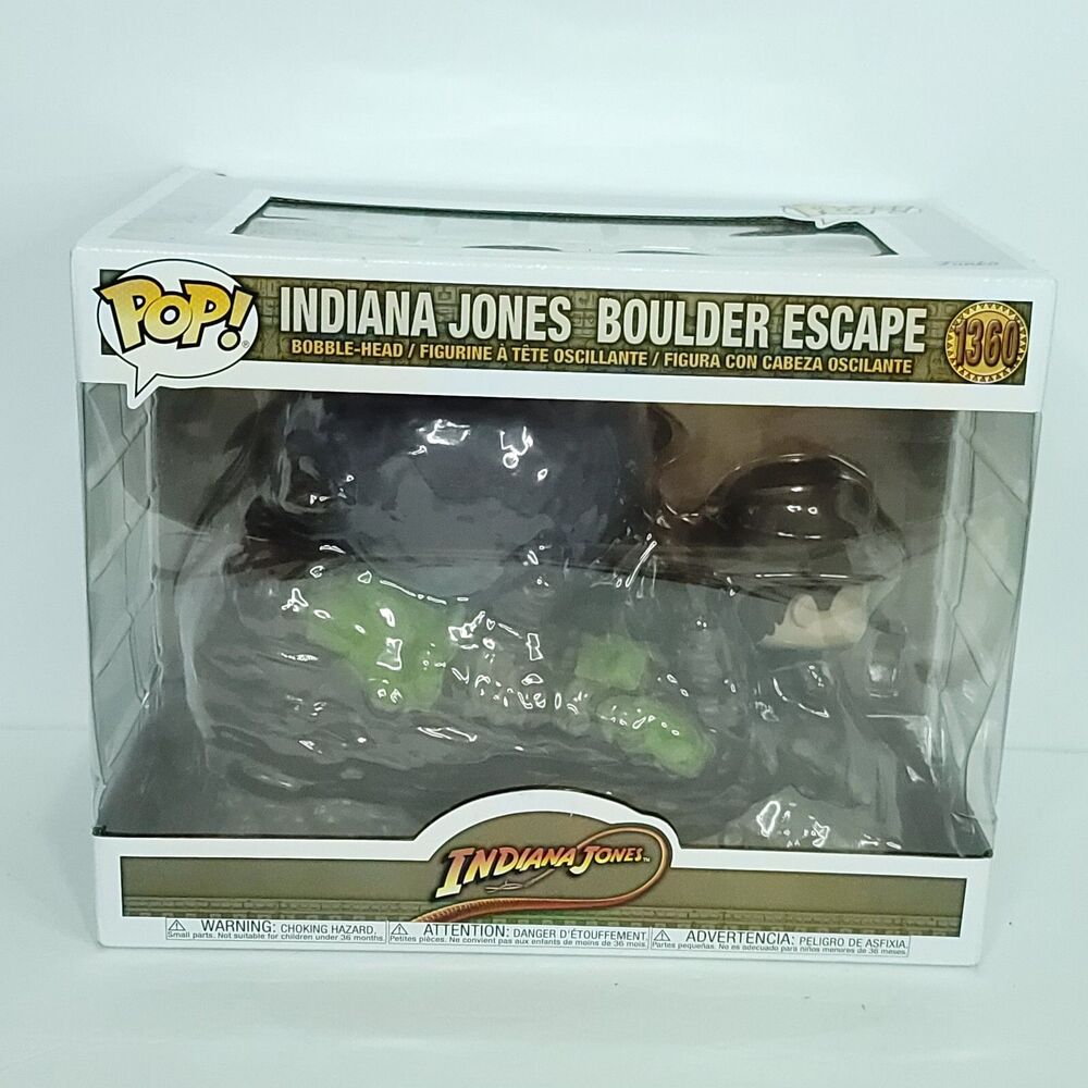 Funko POP! Indiana Jones: Raiders of the Lost Ark Boulder Escape #1360